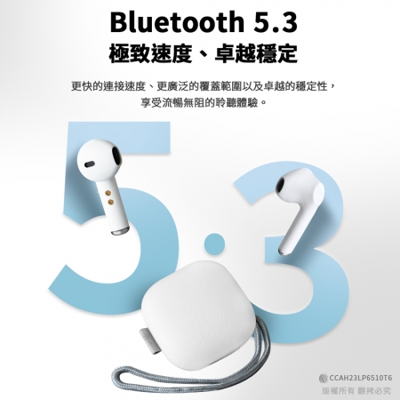 aibo 美型真無線 TWS 藍牙5.3耳麥（掛繩款）