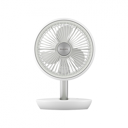 【Philips 飛利浦】迷你行動循環摺疊風扇 ACR2124DX 白色