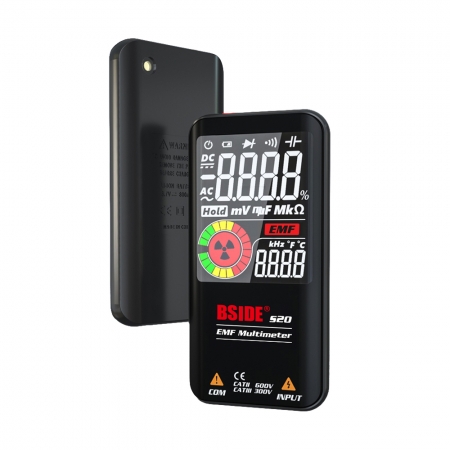 BSIDE 彼賽 LCD 電磁波 智慧 萬用表 自動識別 彩色螢幕顯示 （S20）