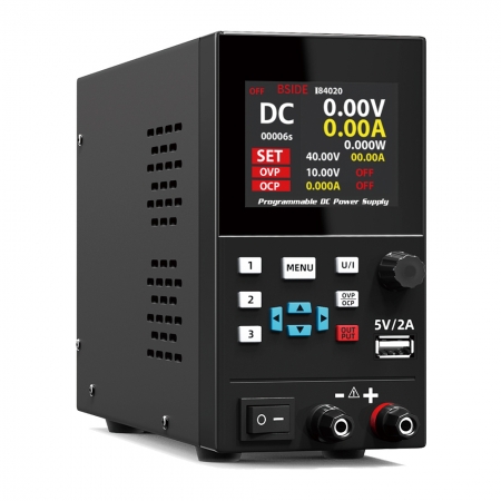 BSIDE 彼賽 可調式 直流電源供應器 I84020 高精度4位顯示110V-220V （300W/40V/20A）
