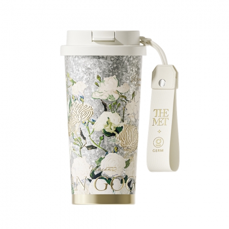 GERM格米 THE MET致敬梵古系列純鈦閃耀杯 玫瑰 500ML（GERM-M1151）