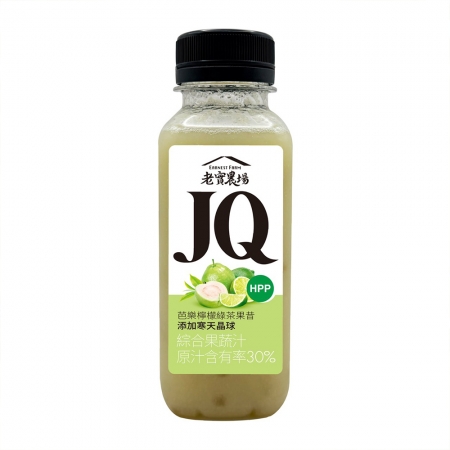 【老實農場】JQ芭樂檸檬綠茶 芒舒舒果昔任選30瓶（290ml/瓶）