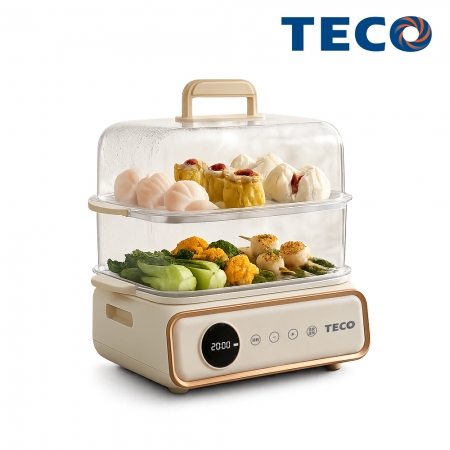 【年末聚餐首選】TECO 東元 多功能雙層蒸煮鍋/電火鍋/電蒸鍋/美食鍋/料理鍋 XYFYK900W