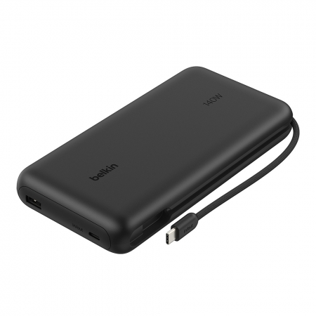Belkin 140W 高速筆電行動電源 25000mAh （BPB039）單孔最大140W_自帶USB-C線_90W