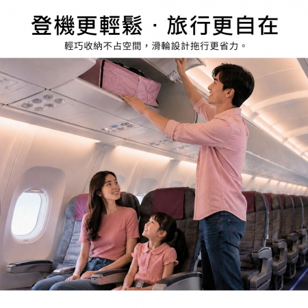 HANLIN-BAGS 小號折疊登機包 滾輪 購物袋 旅行袋  靜音輪 浩遊天下 拖拉包 肯定好裝 可背可提 機車族採購首選