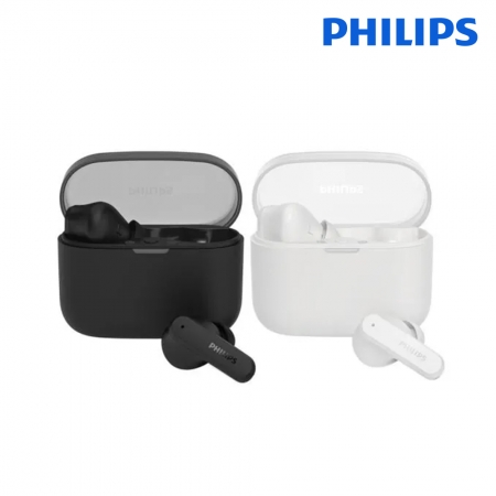 【PHILIPS 飛利浦】降噪入耳式藍牙耳機 TAT2000＋口袋行動電源 DLP2550