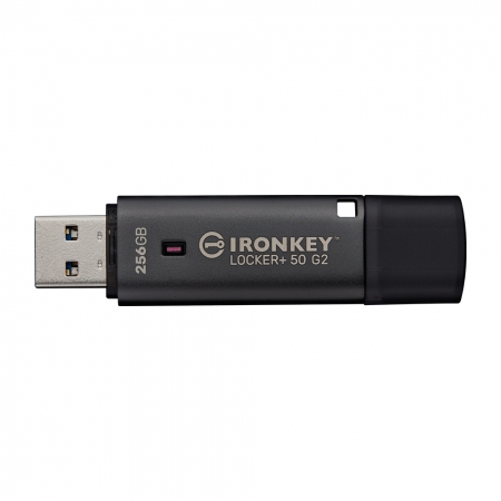 Kingston 金士頓 256G IronKey Locker＋ 50 G2 USB3.2 加密 隨身碟（KT-IKLP50G2-256G）