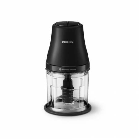 【Philips 飛利浦】小廚神料理機/萬用調理機/食物調理機 黑色 HR1501/03