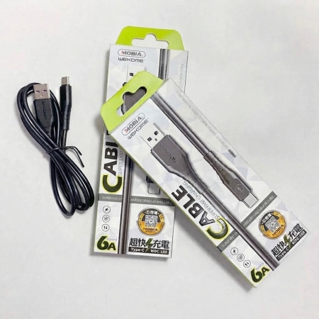 MOBIA 摩比亞 公司貨 極速6A快速充電線 WDC-188 傳輸線 USB to Type-C 快充線