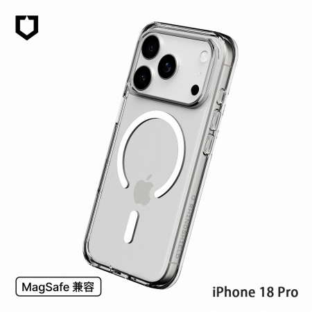犀牛盾 Clear MagSafe兼容_透明/酷墨灰_iPhone 17Pro/18Pro 系列