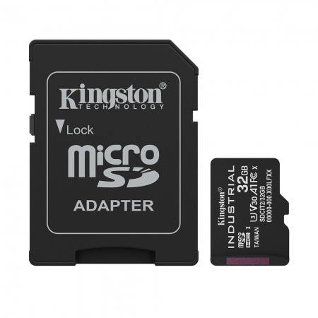 金士頓 INDUSTRIAL microSD U3 V30 工業用 高耐用 32GB 記憶卡 （KTSDCIT2-32G）