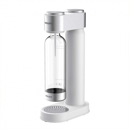 【Philips 飛利浦】氣泡水機 ADD4902 白色（內含主機＋水瓶x2＋鋼瓶x2）