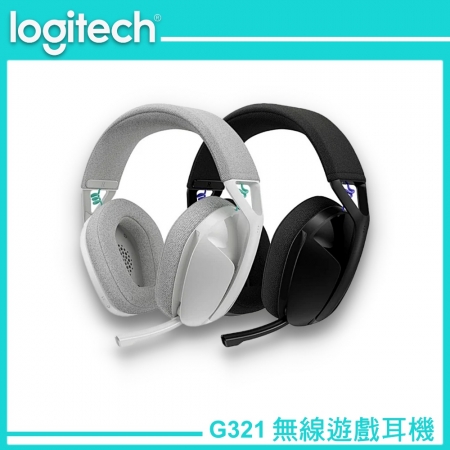Logitech 羅技 G321 LIGHTSPEED 雙模無線遊戲耳機 黑/白（LOGI-G321）