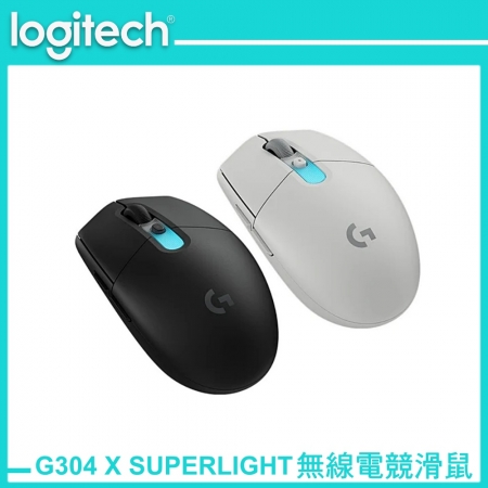 Logitech 羅技 G304 X SUPERLIGHT 無線電競滑鼠 黑/白（LOGI-304S）