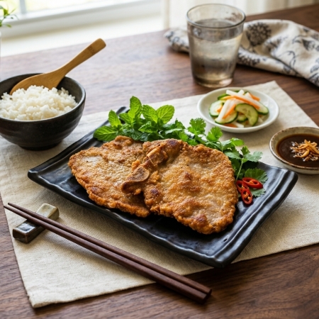 【好神】豆乳帶骨香酥豬排|3片/300g/包  5包組