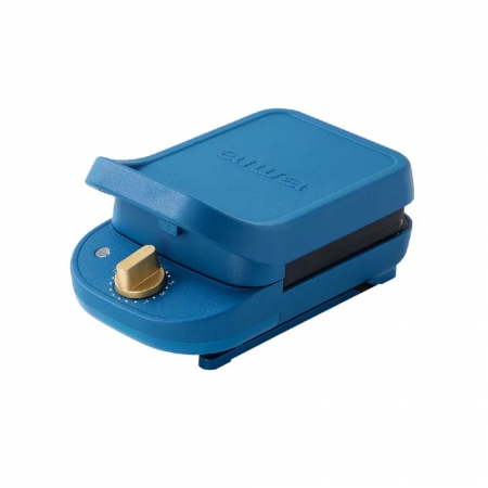 【AIWA 日本 愛華】多功能熱壓計時點心機/鬆餅機 ASW-2168 紅色/藍色