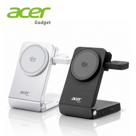 【組合優惠】Acer Gadget 冰充碁 25W 製冷無線充電座 ACC-MJ289＋ANKER soundcore 2 防水可攜式藍牙喇叭