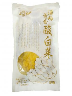 【一等鮮】酒粕黃金酸白菜5包（1000g/包〉
