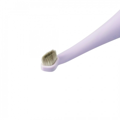 LSY 林三益 牙刷型粉底刷（贈）眉部修飾刷-紫
