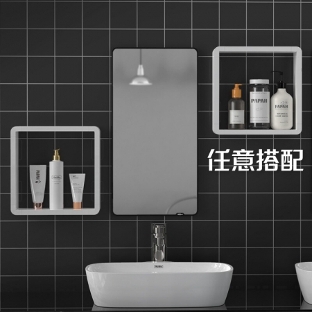 【A款】免打孔衛浴防水收納層板櫃