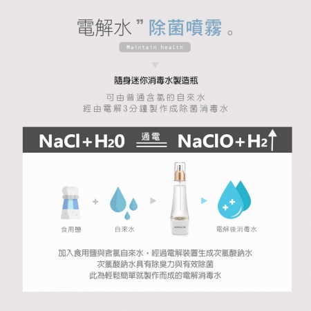 HANLIN-CIO902 隨身迷你消毒水製造瓶