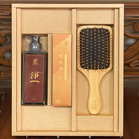 髮絡密GMP生產專業級養護禮盒組（洗髮＋育髮＋頭皮氣墊梳）