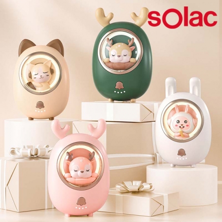【Solac】星寵充電式暖暖包 綠 SWL-I03G