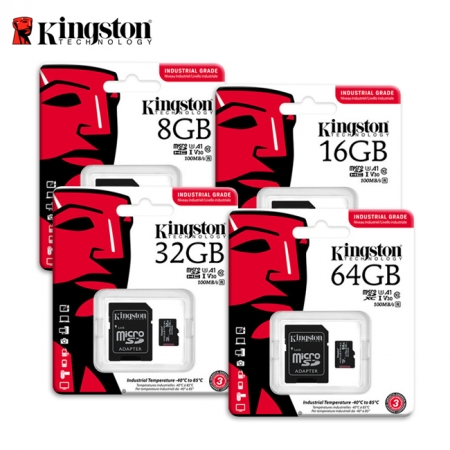 金士頓 INDUSTRIAL microSD U3 V30 工業用 高耐用 16GB 記憶卡（KTSDCIT2-16G）