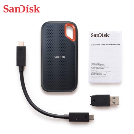 SanDisk 2TB Extreme V2 SSDE61 USB-C 行動固態硬碟 SSD 外接硬碟（SD-SSDE61-2TB）