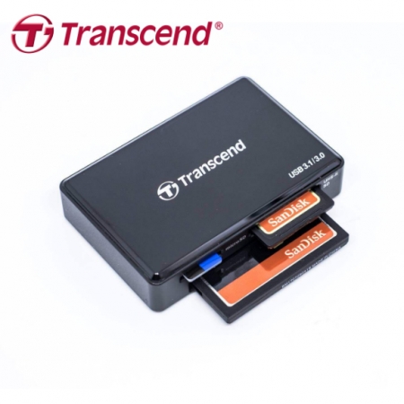 Transcend 創見 RDF9 USB 3.1/3.0 UHS-II 多合一 讀卡機 讀寫速度260MB（TS-RDF9K）