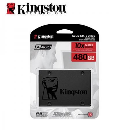Kingston 金士頓 A400 2.5吋 固態硬碟 480GB SATA3 SSD 公司貨（KT-SA400-480G）