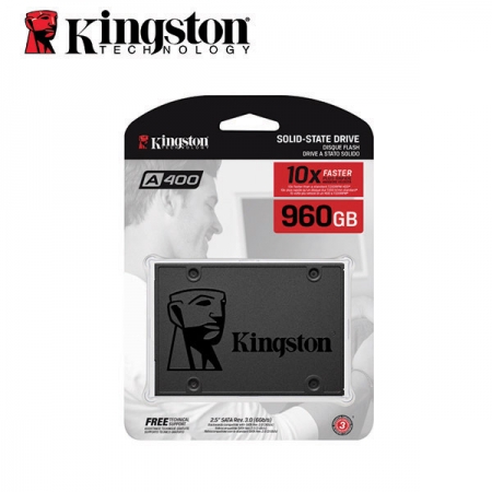 Kingston 金士頓 A400 2.5吋 固態硬碟 960GB SATA3 SSD 公司貨（KT-SA400-960G）