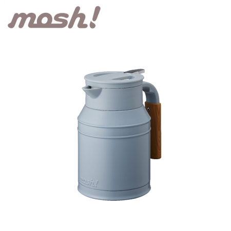 【MOSH! 】不銹鋼長效保溫保冷壺 1L 綠松石 ★