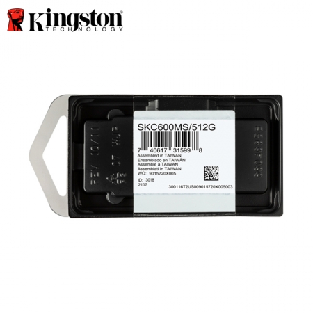 金士頓 Kingston KC600 mSATA SSD 512G 固態硬碟 3D TLC NAND（KT-SKC600MS-512G）