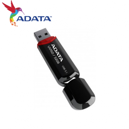 ADATA 威剛 UV150 32GB USB 3.2 高速隨身碟 黑色 公司貨（AD-UV150-32G）