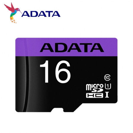 ADATA 威剛 Premier 16G micro SDHC UHS-I C10 記憶卡 附轉卡（ADC10-P-16G）