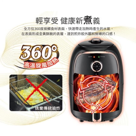 SONGEN 松井 輕食煮義減脂氣炸鍋 SG-200AF
