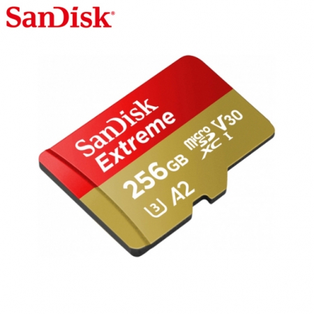 SanDisk Extreme microSD 256GB 行動裝置電玩記憶卡 終身保固 （SD-SQXA1-GN-256G）