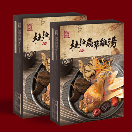 【聯通漢芳】杜仲蟲草雞湯〈可常溫保存〉料理包 養生 藥膳 食補 禮盒