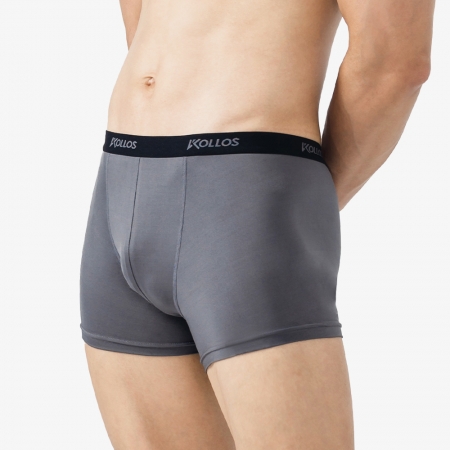 科樂思KOLLOS 洸動能男款健康樂活內褲 （雲鐵灰x2件）