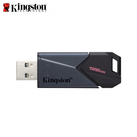 金士頓 DataTraveler Exodia Onyx 128G USB 3.2 隨身碟 活動保護蓋設計（KT-DTXON-128G）