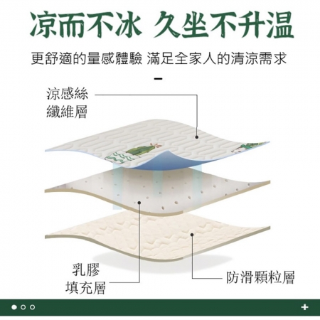 【逛逛市集】可水洗冰涼乳膠沙發墊 70x150-雙人（背墊 涼墊 地墊 多色可選）