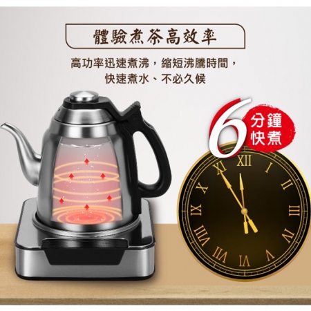 【SONGEN】松井自動補水品茗泡茶機 快煮壺 （無附水桶）