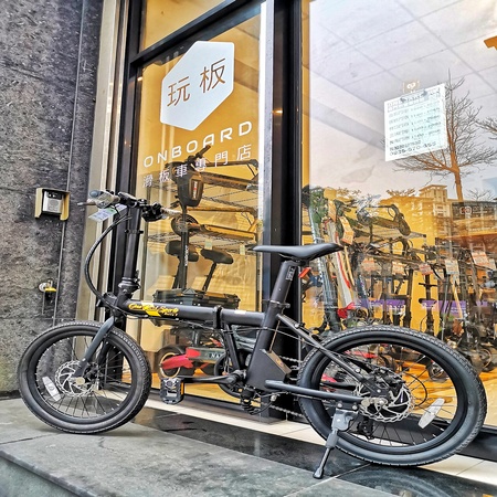 玩板ONECOOL BARRY ▊20折疊E-Bike 電動滑板車.電動親子車.電動腳踏車