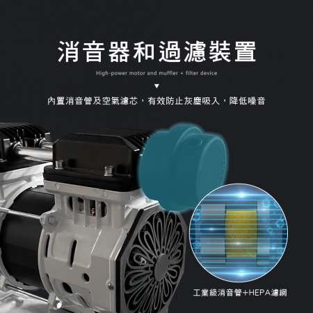 HANLIN-AIR9L 免維護無油9L空壓機
