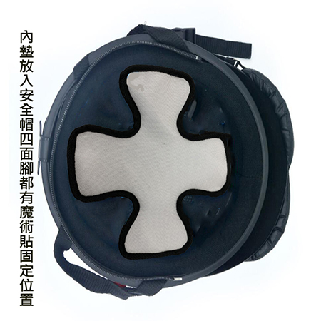 台灣製奈米機車安全帽隔熱透氣除臭墊-3入組