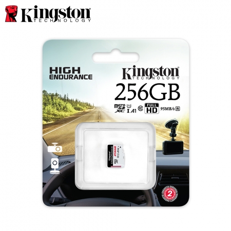 金士頓 HIGH ENDURANCE  A1 256G 監視器 行車記錄器 高效能 耐用卡 記憶卡 （KTSDCE-256G）