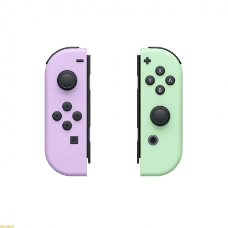 Nintendo Switch NS Joy-Con 控制器手把粉紫/粉綠新款糖果色系台灣