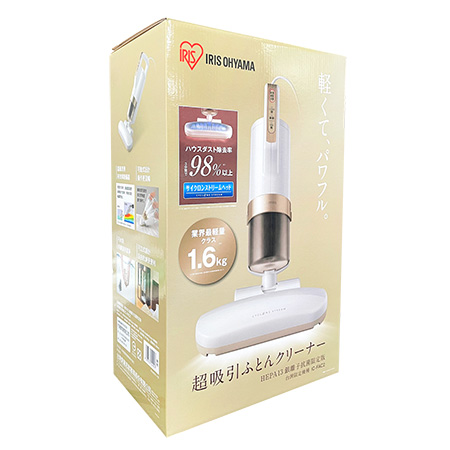 【IRIS OHYAMA】雙氣旋智能除蟎吸塵器 大拍3.0版 IC-FAC2 台灣限定銀離子抗菌限定版 