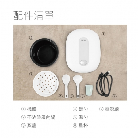 AIWA 愛華 4L 微電腦多功能電子鍋 RC-8